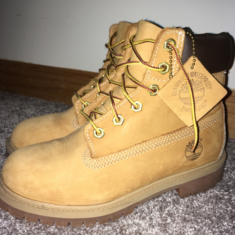 Timberland Youth 6-inch Premium Waterproof Boots
